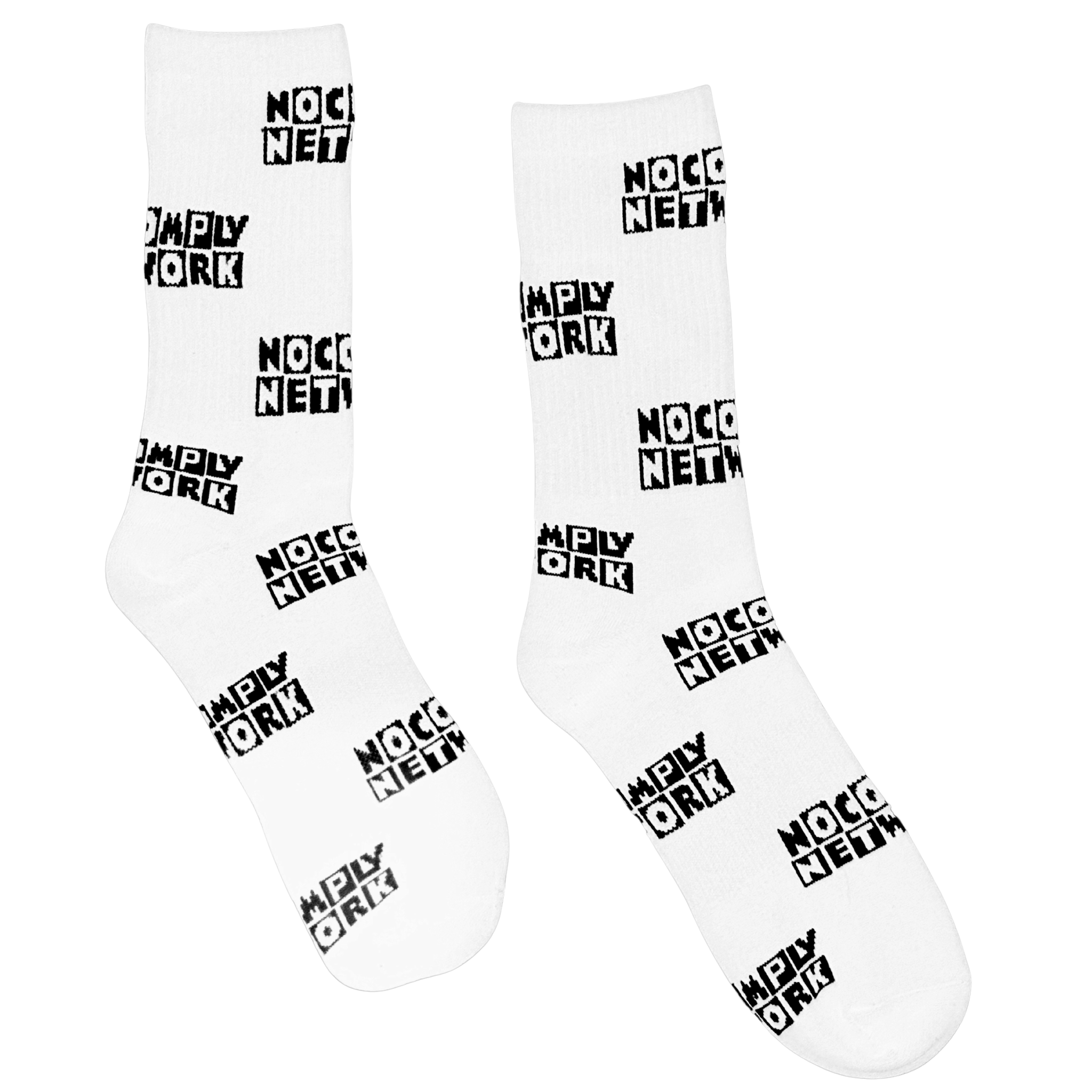 Classic Logo Socks - White