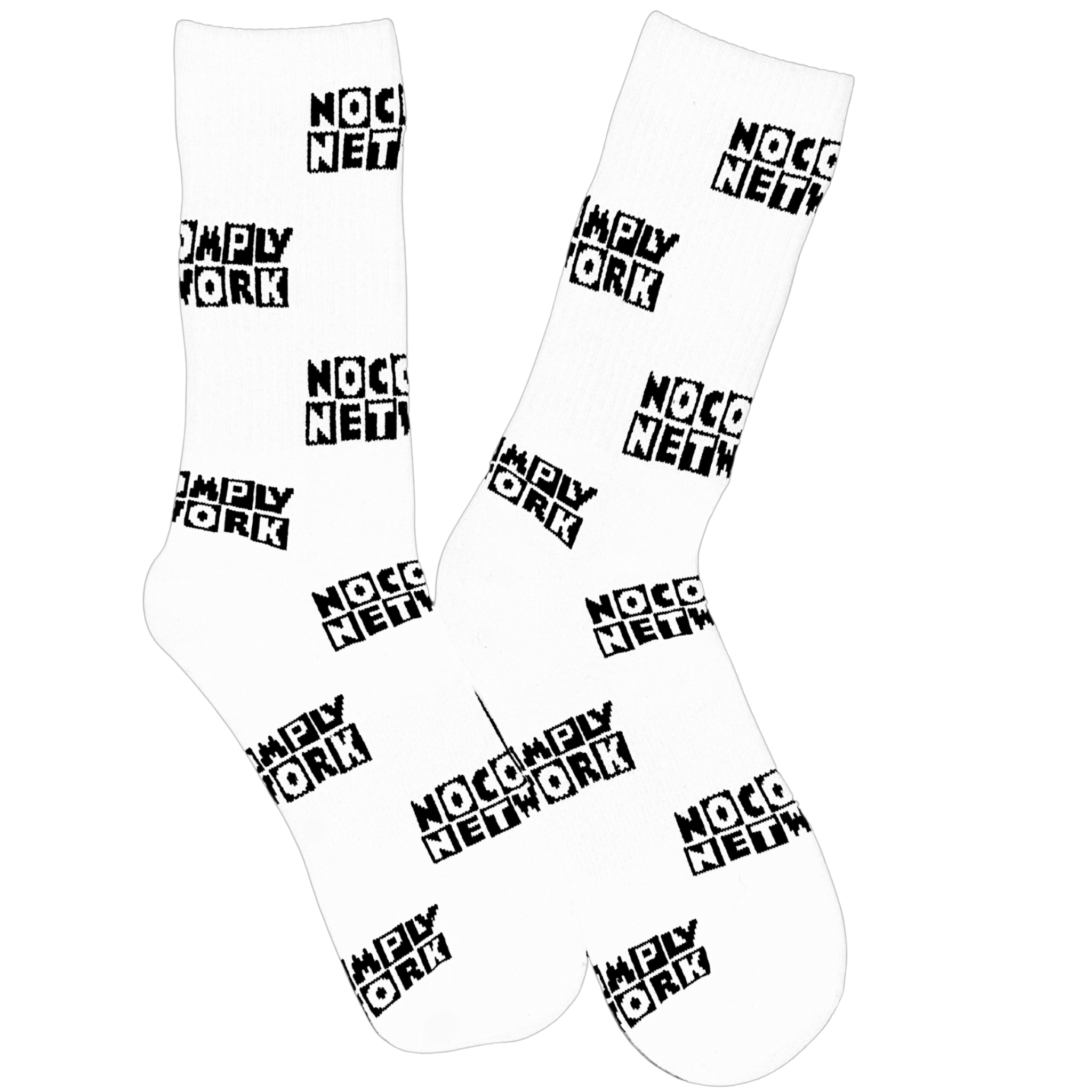 Classic Logo Socks - White