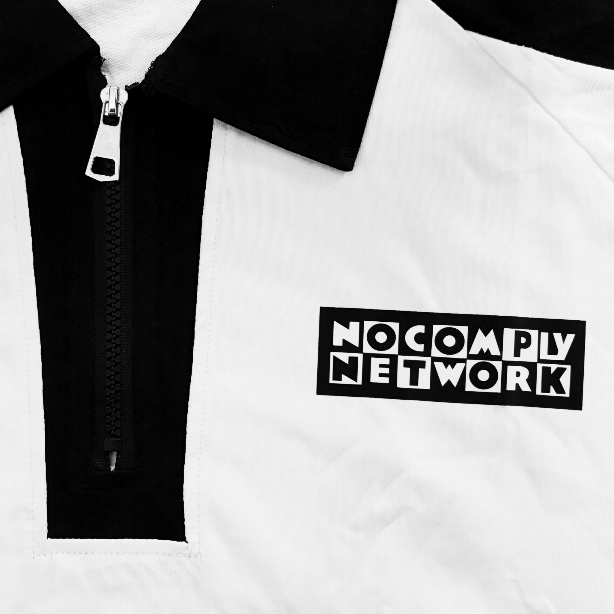 Classic Logo Zippy Shirt - White