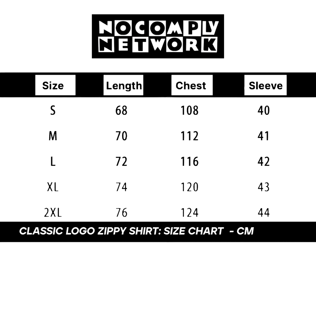 Classic Logo Zippy Shirt - Black