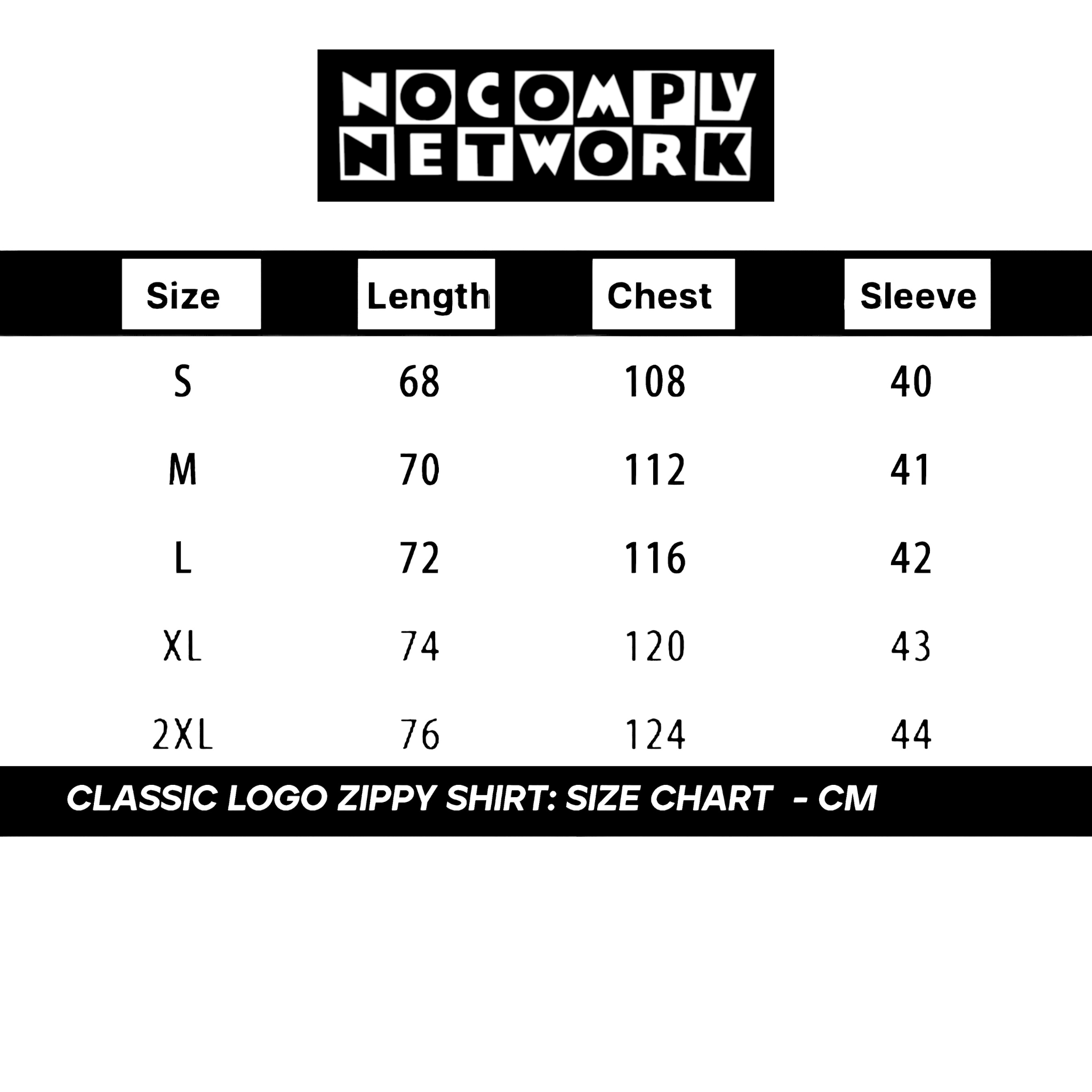 Classic Logo Zippy Shirt - Black